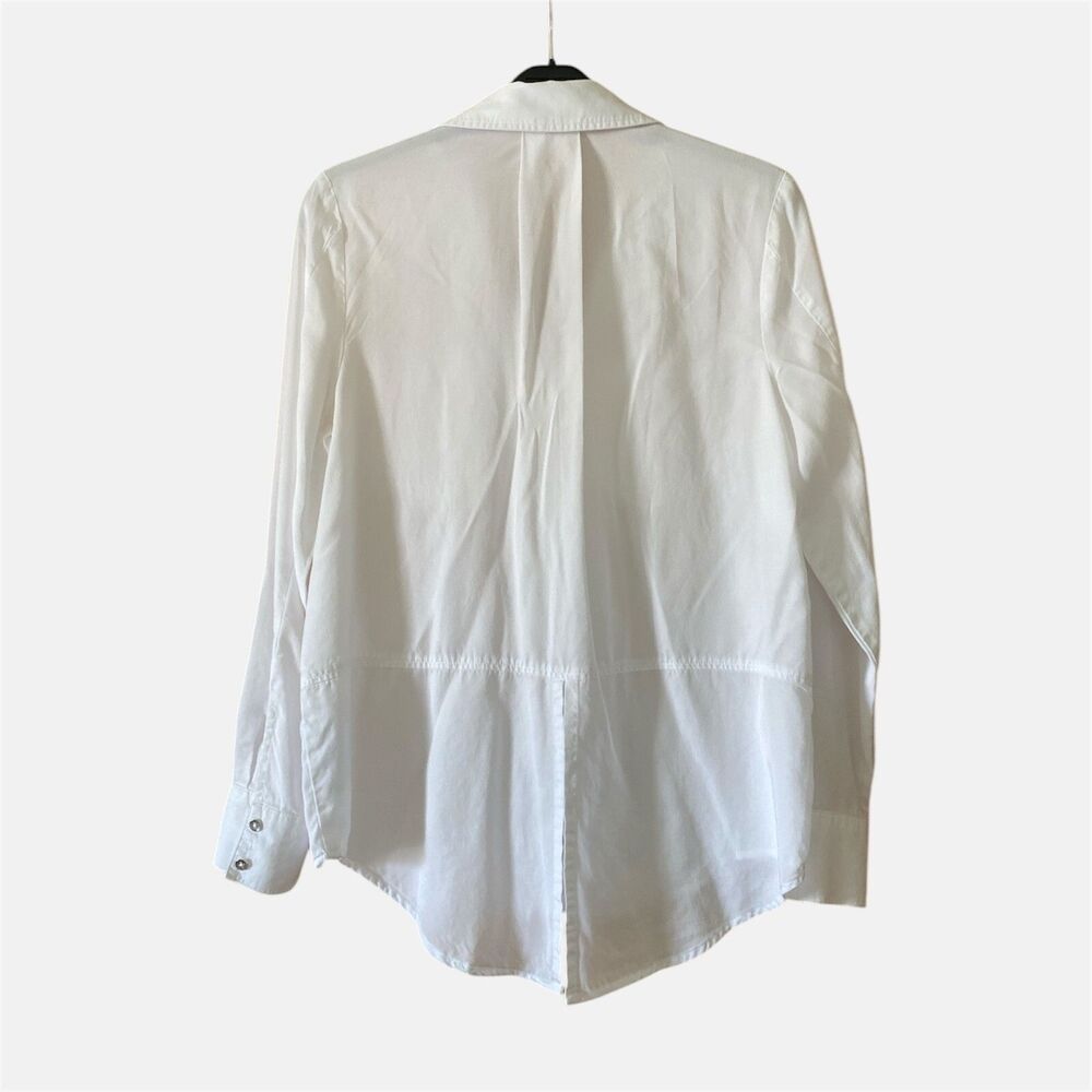 Calvin Klein Women Solid Button-Down Split-Back S… - image 5